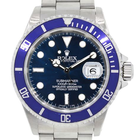 rolex 16610 blue bezel|Rolex submariner bezel insert replacement.